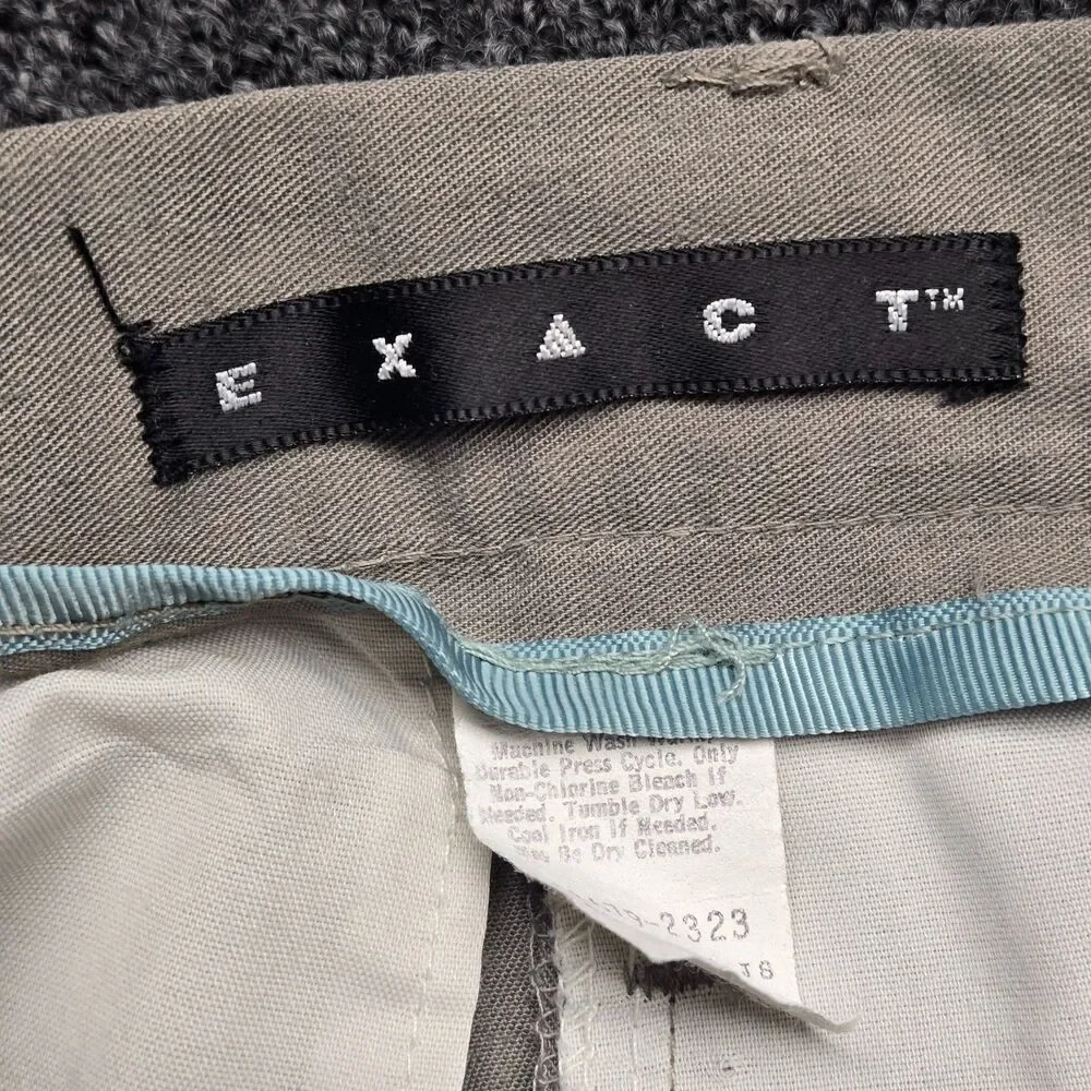 Vintage Levi’s Sevens Exact Trousers Men’s 38x27 Gray Pleated Pants USA 1990s
